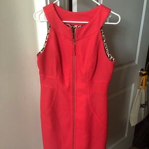 Coral dress